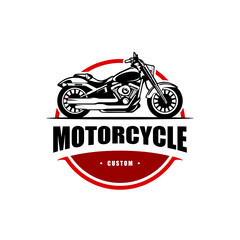 custom motorcycle logo template