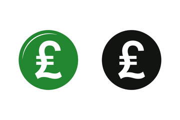 Pound sterling currency symbol british money icon