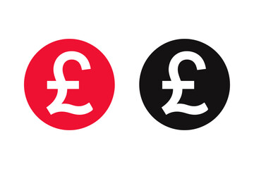 Pound sterling symbol currency finance icon graphic