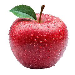 Apple isolated on transparent background