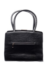 Lady's bag isolated on white