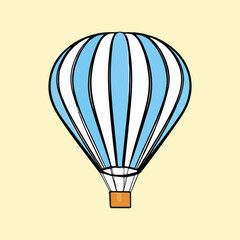 Fototapeta premium Stylized Train Vector Illustration