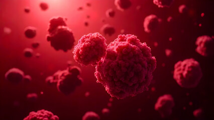 Red Cellular Clusters