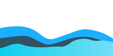 Footer Design Element Isolated Background