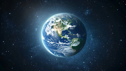 Fototapeta premium Earth Space Planet Globe View