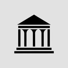 vector illustration of a greek column