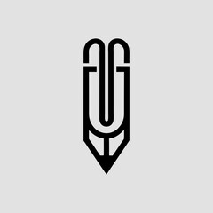 paper clip icon