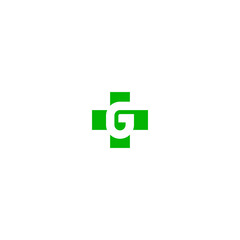 Letter G Medicine Logo