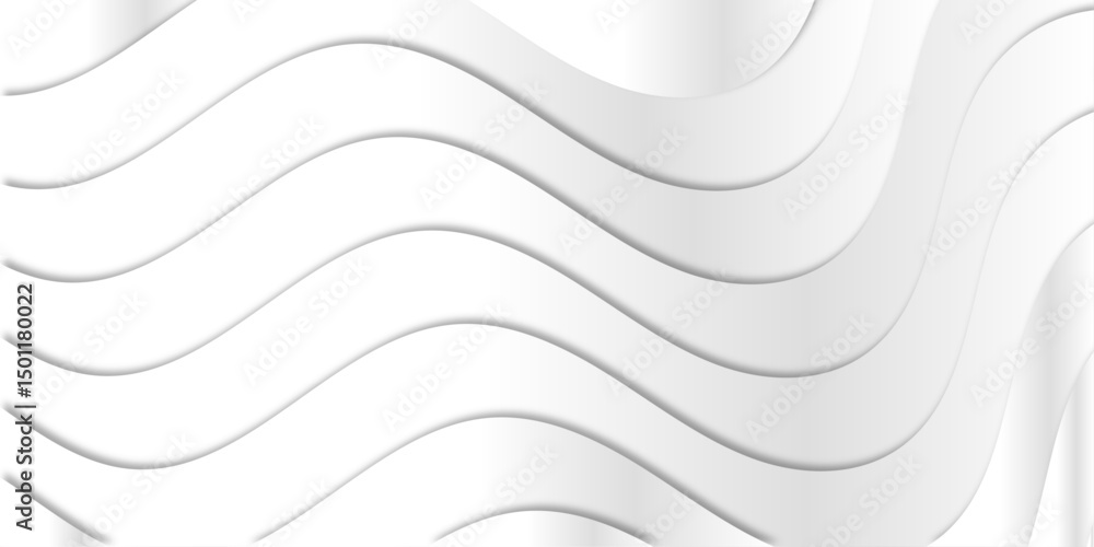 Poster abstract white background with wavy lines creating a modern and minimalist design aesthetic texture 