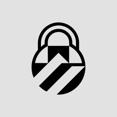 lock icon vector illustration