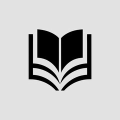 open book vector illustration