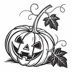 vector halloween pumpkin