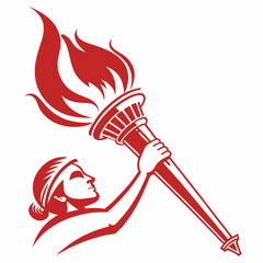 vector illustration of a fire extinguisher