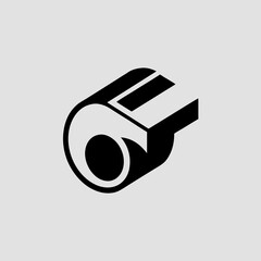 metal whistle icon