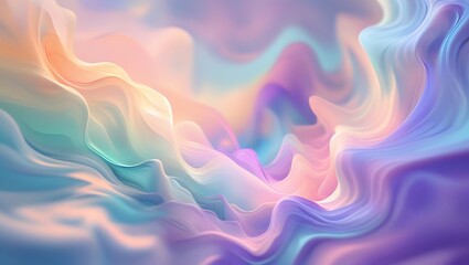 Obraz premium Abstract pastel wave background texture