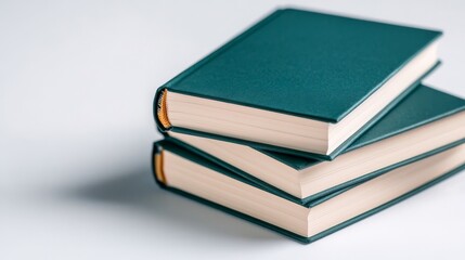 Colorful stack of books, a visual representation of knowledge, learning and education