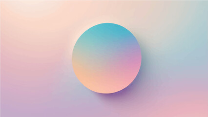 Colorful abstract background with shiny bubbles and glowing spheres