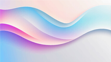 Abstract blue wave background with dynamic lines and modern digital style