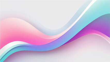 Abstract blue wave background with dynamic lines and modern digital style