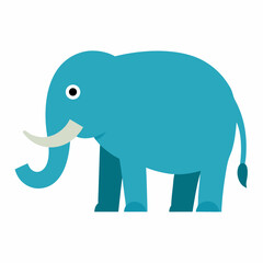 Fototapeta premium elephant cartoon illustration