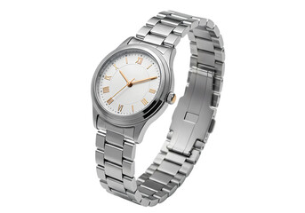 Silver Watch: Minimalist Design
