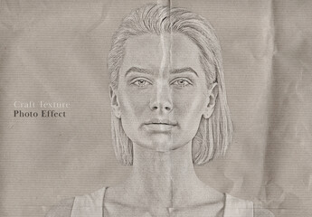 Craft Texture Photo Effect
