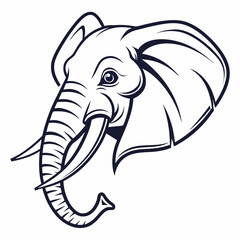 elephant vector illustration