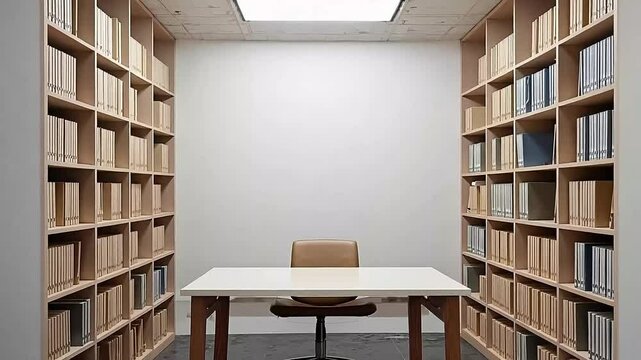 Library background image for study room, office, or virtual meeting backdrop download