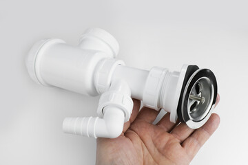 Single Bowl Sink Bottle Trap Waste Kit with a Washing machine or dish washer input