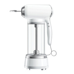 Dental hygiene water flosser portable oral irrigator teeth cleaner for on transparent background