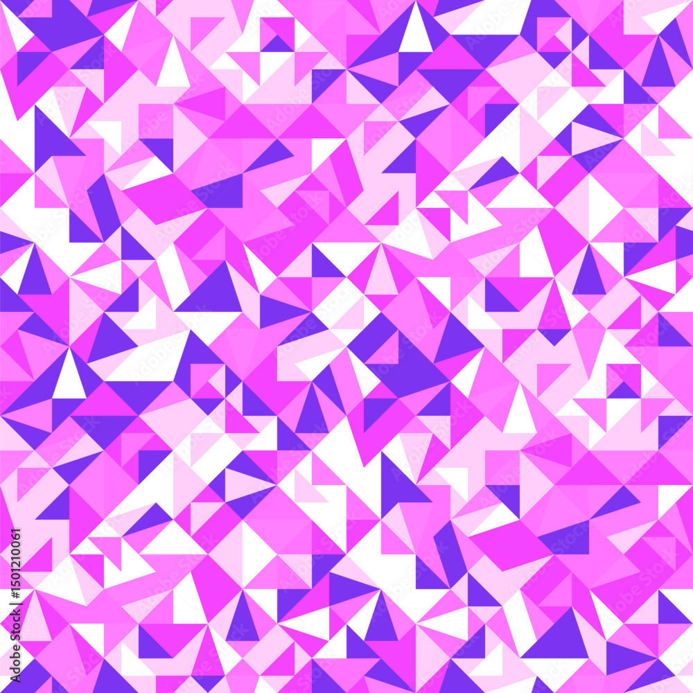 Poster geometrical triangle pattern background - abstract vector design