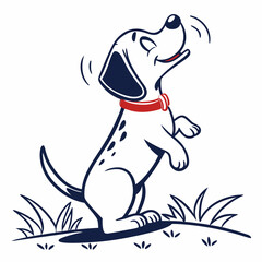 Dog and cat vector