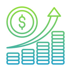Financial Growth Illustration