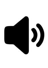 vector speaker icon