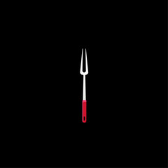 Cutlery icon flat vector design. 