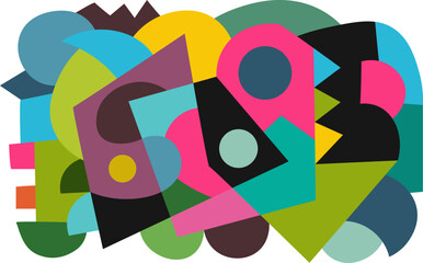 Fototapeta premium colorful abstract art