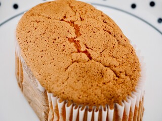 달콤한 카스테라 케이크, 음식, 식사