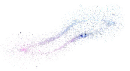 Abstract Particle Background