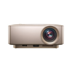 Gold projector, front view isolated on transparent background