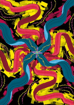 Abstract art, Background, Merge
