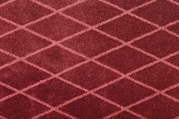 Fototapeta premium Carpet covering background. Pattern and texture of beige carpet. Copy space. 