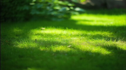 close-up view of a grassy field, As a background for websites, advertisements, or presentations emphasizing nature or sustainability.