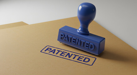Patent application process patent stamp patent pending intellectual property rights protection law firm