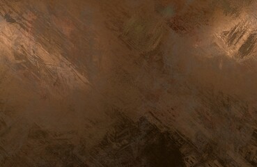 Abstract Bronze Brushed Metal Texture – 6K Artistic Surface

