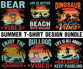 Summer graphic design .Summer t-shirt design Bundle. Beach graphic design. Summer  t-shirt design.  Outdoor graphic design. Beach t-shirt design. Adventure graphic design  