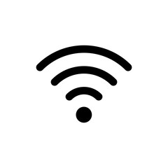 Wifi icon symbol for apps and websites. signal sign and symbol. Wireless  icon