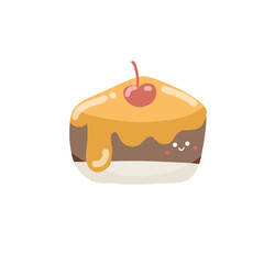 birthday cake with candles