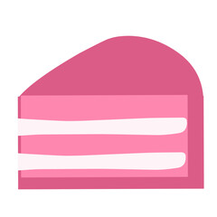 cake slice illustration