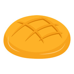 Modern design icon of apple pie