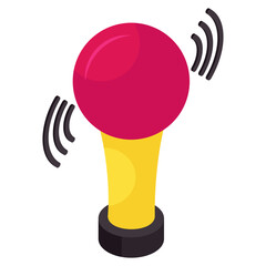 Premium download icon of hotspot tower 